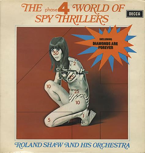 Roland Shaw The Phase 4 World Of Spy Thrillers vinyl LP album (LP record) UK RC7LPTH382357