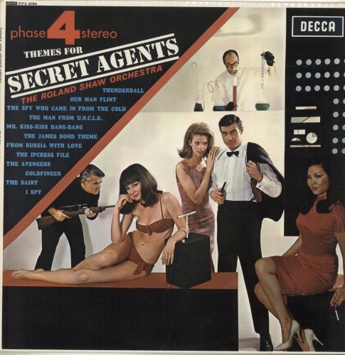 Roland Shaw Themes For Secret Agents vinyl LP album (LP record) UK RC7LPTH693039