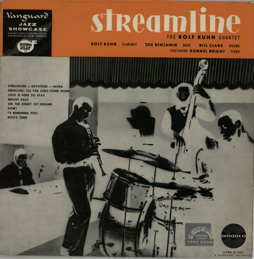 Rolf Kuhn Streamline vinyl LP album (LP record) Austrian RKHLPST588068