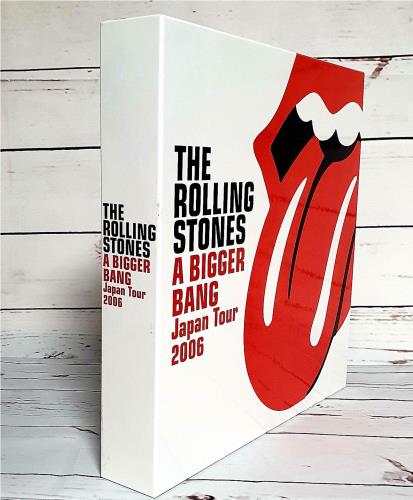 Rolling Stones A Bigger Bang Japan Tour 2006 CD Album Box Set Japanese ROLDXAB418760