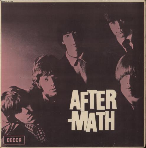 Rolling Stones Aftermath - 6th - EX vinyl LP album (LP record) UK ROLLPAF205497