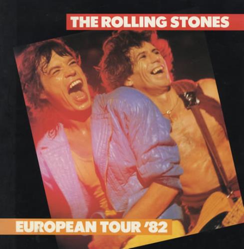 Rolling Stones European Tour '82 tour programme UK ROLTREU47602