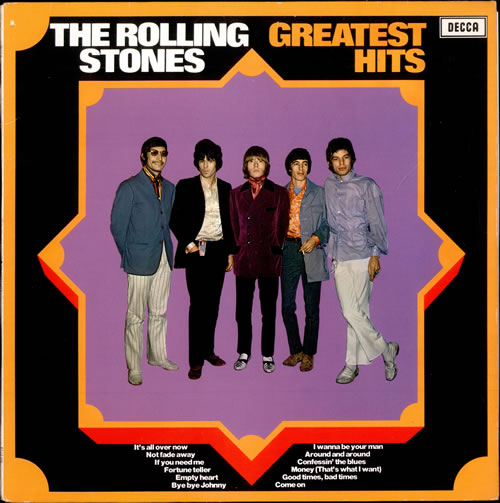 Rolling Stones Greatest Hits Dutch vinyl LP album (LP record) (77799)