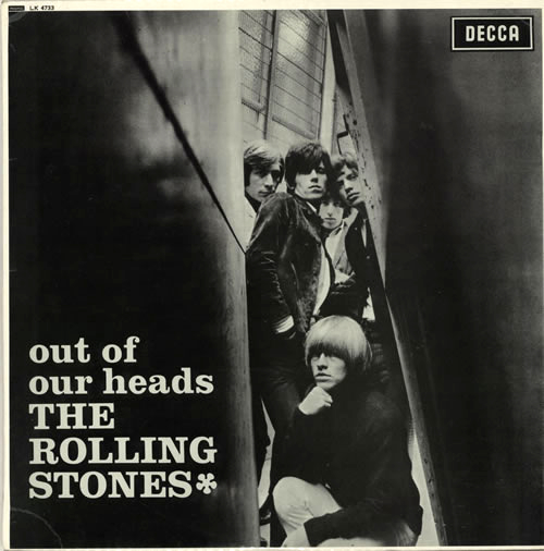 Rolling Stones Out Of Our Heads 2nd EX UK vinyl LP album (LP record) (583230)