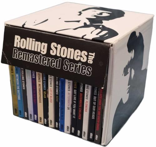 Rolling Stones Remastered Series - Complete CD Album Box Set UK ROLDXRE771381