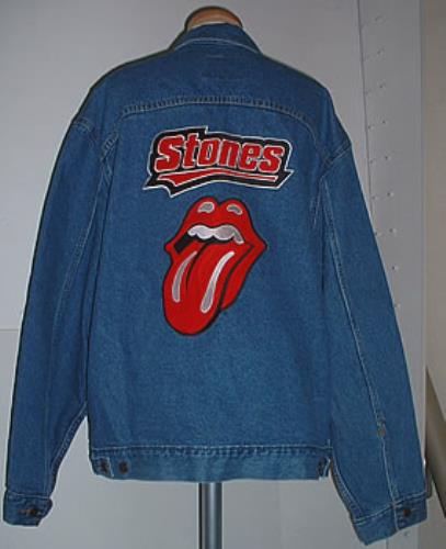 rolling stones denim jacket