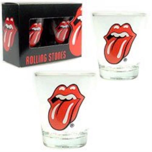 Rolling Stones Shot Glasses UK memorabilia (348075) SGRS1