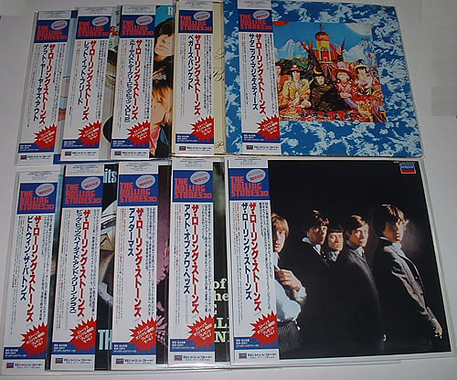 Rolling Stones The Rolling Stones 30 - Complete Set of 10 x LP's vinyl LP album (LP record) Japanese ROLLPTH330667