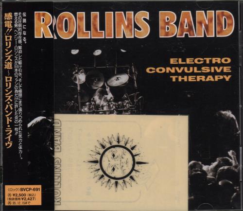 Rollins Band Electro Convulsive Therapy CD album (CDLP) Japanese RLNCDEL37741