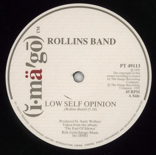 Rollins Band Low Self Opinion 12" vinyl single (12 inch record / Maxi-single) UK RLN12LO158185