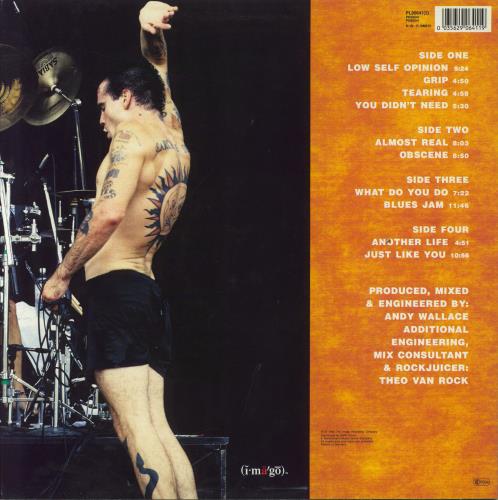 Rollins Band The End Of Silence - VG 2-LP vinyl record set (Double LP Album) German RLN2LTH831825