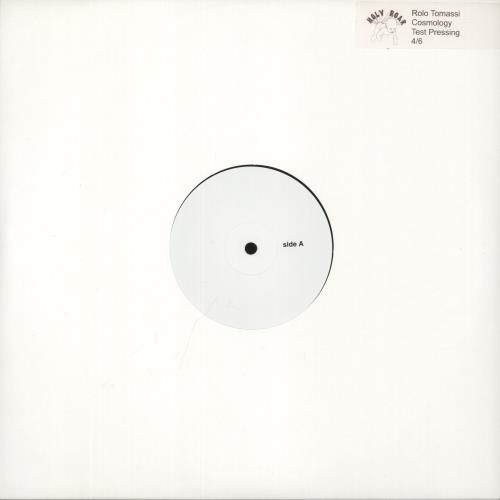 Rolo Tomassi Cosmology - Test Pressing vinyl LP album (LP record) UK RWVLPCO892181