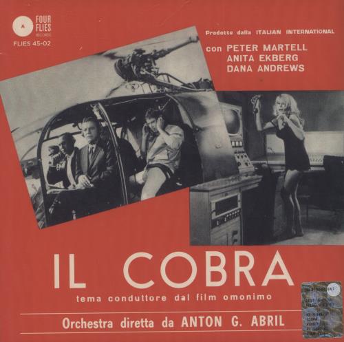 Romano Mussolini Kriminal / Il Cobra 7" vinyl single (7 inch record / 45) Italian -QN07KR888252