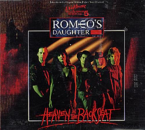 Romeo's Daughter Heaven In The Backseat CD single (CD5 / 5") UK ROMC5HE150787