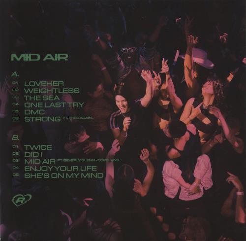 Romy Mid Air - Autographed vinyl LP album (LP record) UK 7QNLPMI878799