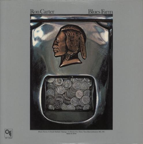 Ron Carter Blues Farm vinyl LP album (LP record) Japanese R/CLPBL873529