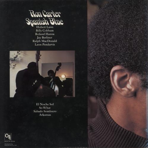 Ron Carter Spanish Blue vinyl LP album (LP record) Japanese R/CLPSP885246