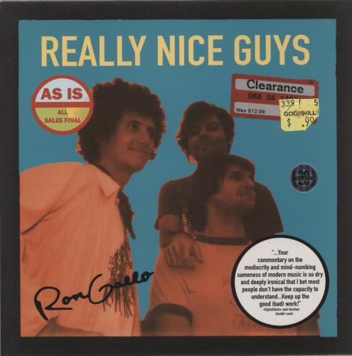 Ron Gallo Really Nice Guys - Orange Vinyl - RSD18 12" vinyl single (12 inch record / Maxi-single) US 63P12RE871982