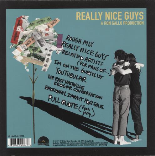 Ron Gallo Really Nice Guys - Orange Vinyl - RSD18 12" vinyl single (12 inch record / Maxi-single) US 63P12RE871982