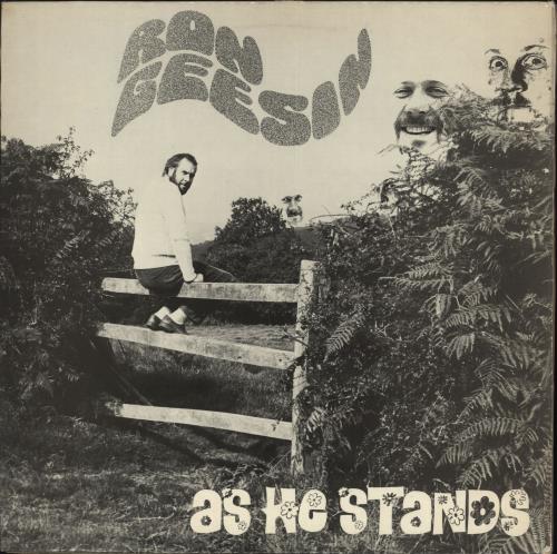 Ron Geesin As He Stands - EX vinyl LP album (LP record) UK RCBLPAS723306