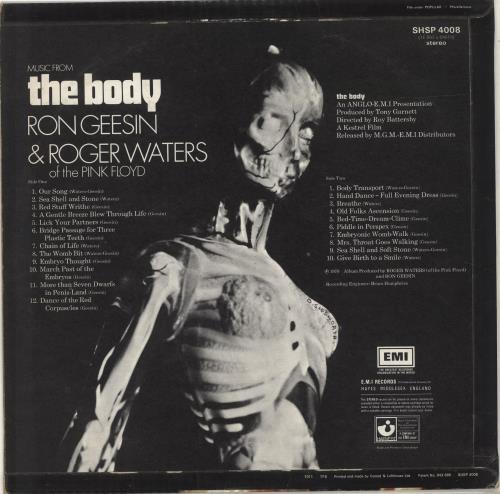 Ron Geesin Music From The Body - 1st vinyl LP album (LP record) UK RCBLPMU63796