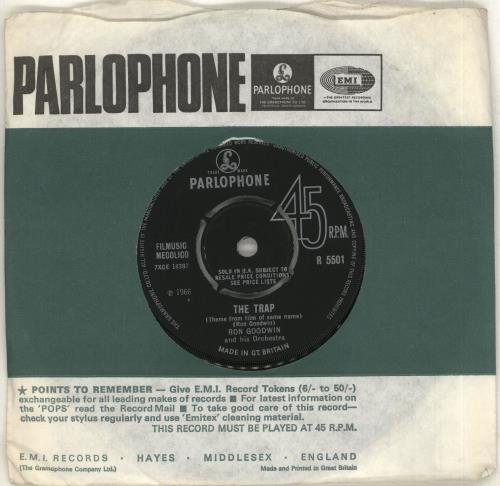 Ron Goodwin The Trap 7" vinyl single (7 inch record / 45) UK RQG07TH712913