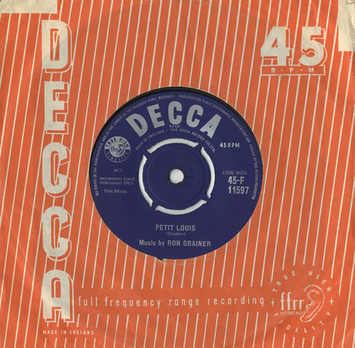 Ron Grainer Petit Louis 7" vinyl single (7 inch record / 45) UK R-G07PE493048