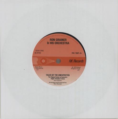Ron Grainer Tales Of The Unexpected - 2nd - Red label 7" vinyl single (7 inch record / 45) UK R-G07TA197375