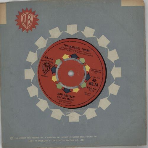 Ron Grainer The Maigret Theme 7" vinyl single (7 inch record / 45) UK R-G07TH675451