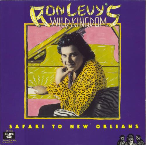 Ron Levy Safari To New Orleans vinyl LP album (LP record) US ZSOLPSA797274
