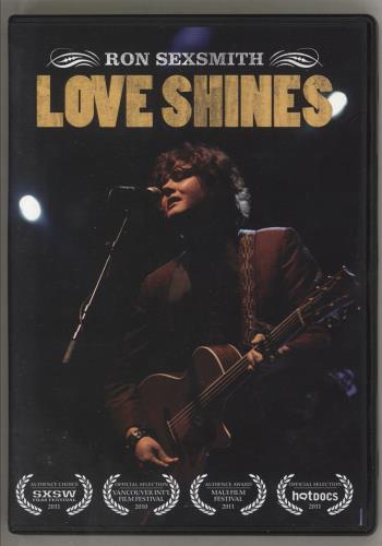 Ron Sexsmith Love Shines DVD Canadian RSXDDLO740138
