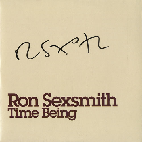 Ron Sexsmith Time Being - Autographed CD album (CDLP) UK RSXCDTI579789