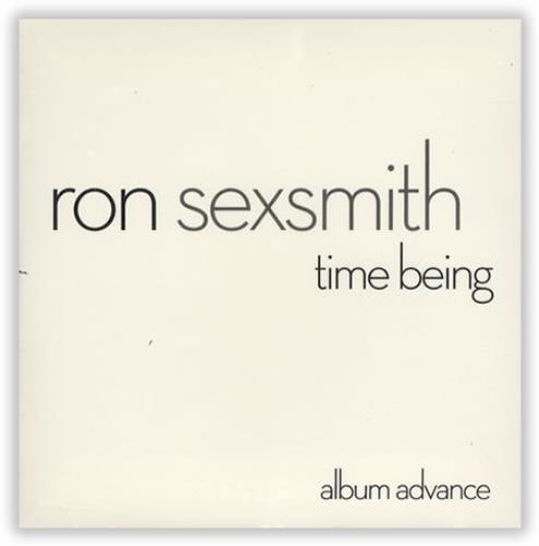 Ron Sexsmith Time Being CD album (CDLP) US RSXCDTI391243