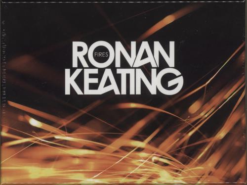 Ronan Keating Fires - CD Box Set - Autographed - Sealed CD Album Box Set UK RNKDXFI879611