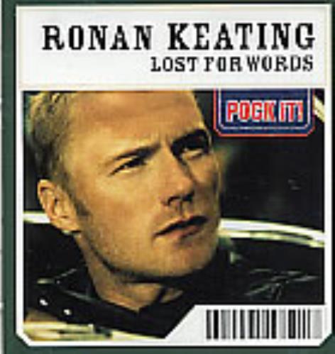 Ronan Keating Lost For Words 3" CD single (CD3) European RNKC3LO266699