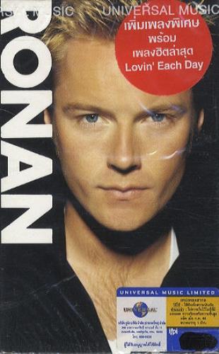 Ronan Keating Ronan cassette album Thailand RNKCLRO186108
