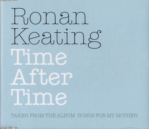 Ronan Keating Time After Time CD single (CD5 / 5") UK RNKC5TI566862
