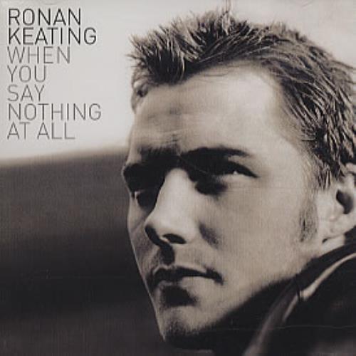Ronan Keating When You Say Nothing At All CD single (CD5 / 5") Australian RNKC5WH310556