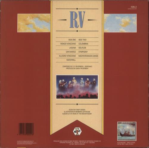 Rondo Veneziano The Genius Of Venice vinyl LP album (LP record) UK R-VLPTH392092