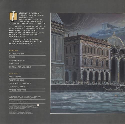 Rondo Veneziano Venice In Peril vinyl LP album (LP record) UK R-VLPVE392093