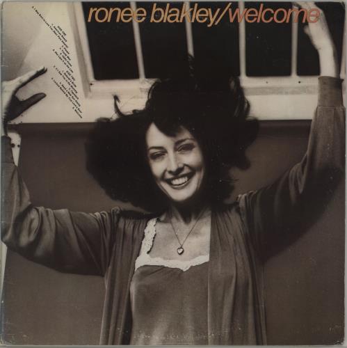 Ronee Blakley Welcome vinyl LP album (LP record) US RZVLPWE616289