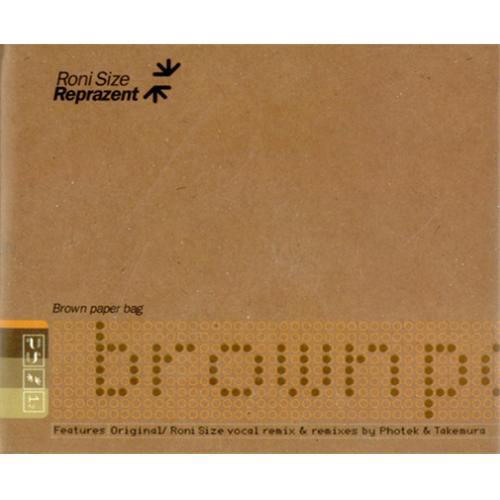Roni Size Reprazent Brown Paper Bag CD single (CD5 / 5") UK RSZC5BR186651