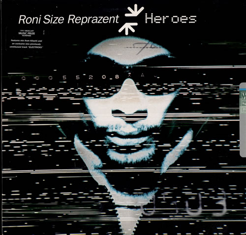 Roni Size Reprazent Heroes 12" vinyl single (12 inch record / Maxi-single) UK RSZ12HE267205