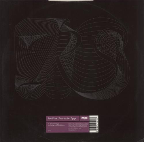 Roni Size Reprazent Scrambled Eggs 12" vinyl single (12 inch record / Maxi-single) UK RSZ12SC870125
