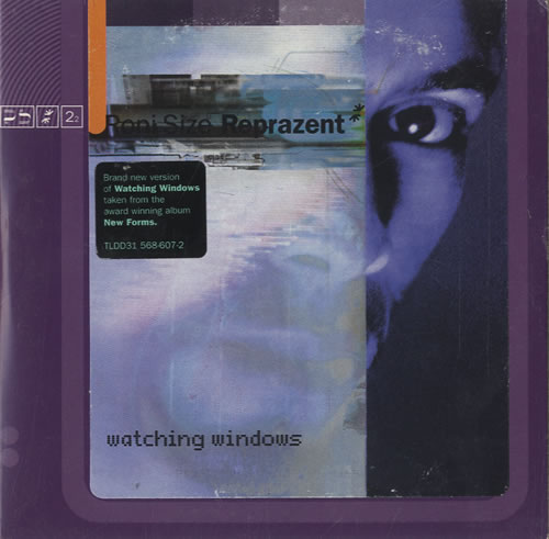 Roni Size Reprazent Watching Windows 2-CD single set (Double CD single) UK RSZ2SWA472130