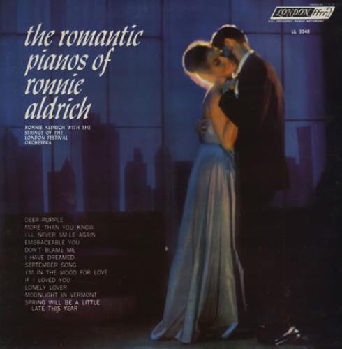 Ronnie Aldrich The Romantic Pianos Of Ronnie Aldrich vinyl LP album (LP record) Mexican R~ALPTH390369