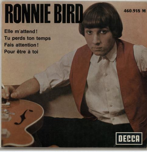 Ronnie Bird Elle M'Attend! EP 7" vinyl single (7 inch record / 45) French XSQ07EL644640