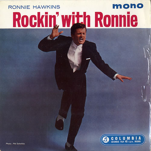 Ronnie Hawkins Rockin' With Ronnie 7" vinyl single (7 inch record / 45) UK KWR07RO590956