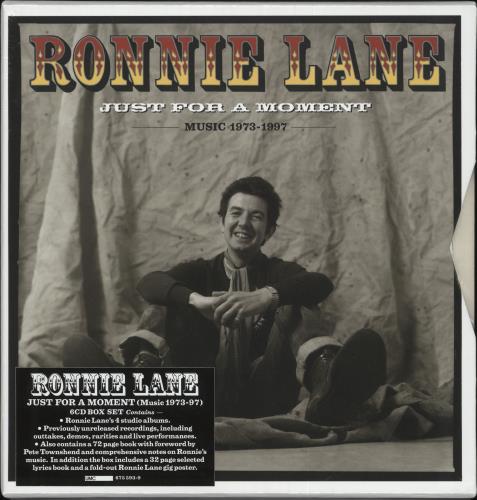 Ronnie Lane Just For A Moment [Music 1973-1997] - Sealed CD Album Box Set UK RNLDXJU728489