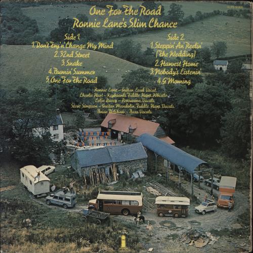 Ronnie Lane One For The Road - EX vinyl LP album (LP record) UK RNLLPON257783